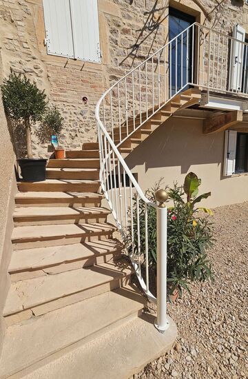 Garde-corps en acier à Lyon