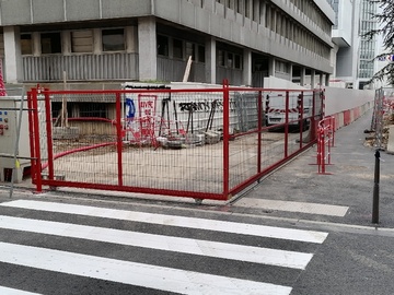 Accès chantier