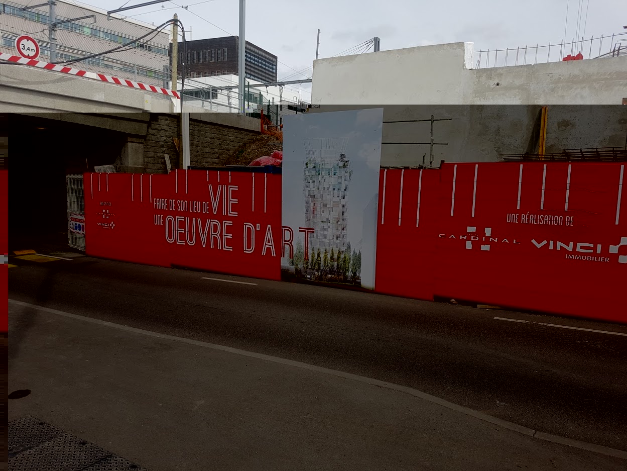 Bardage en tôles lisses