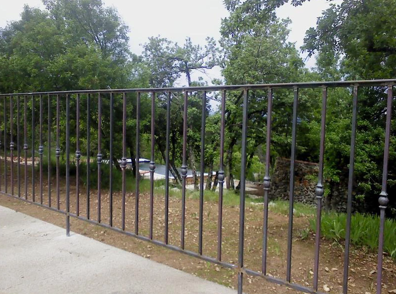 garde-corps en fer forgé